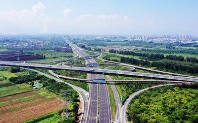 全線通車(chē)!京昆高速蒲城至澇峪段"四改八"工程全部完工